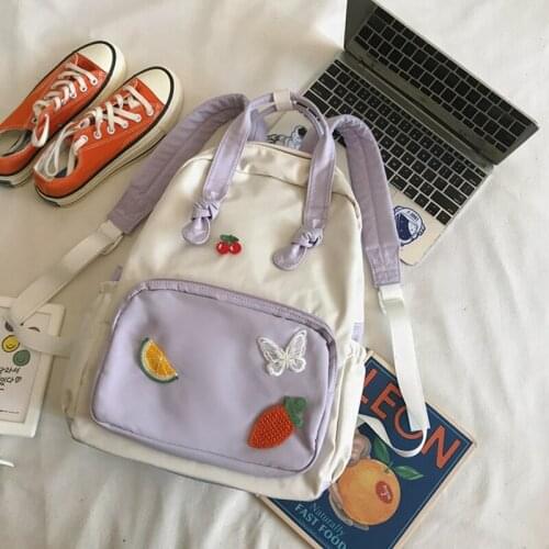 Teenager Schoolbag Cute Student School Women Backpack Teen Bagpack Primary School Book Bags for Teenage Girls Kids Children Bag