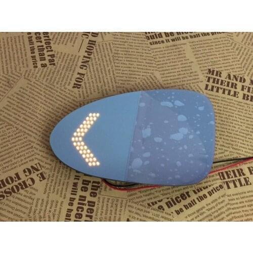 Osmrk blue rear view mirror for Hyundai ix35 with electric heating, dynamic side turn signal,anti-glaring, bigger vision