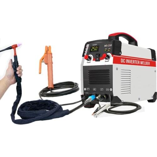 Tig Welder 250A Arc TIG 2 IN 1 Argon Control Welding Machine Stainless Steel Carbon Steel IGBT Technology