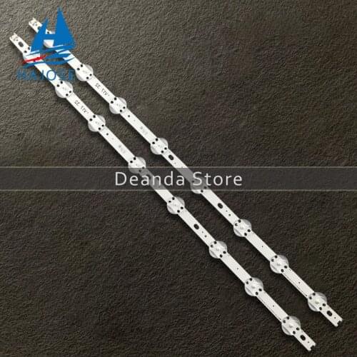 LED Strip 8leds for LG 32" TV 6916L-2855B 32 V17 V18 8LED 2855A Rev0.0 6916L-3148C 6916L-3148A 32LJ510U-ZA 32LJ510 32LJ610V