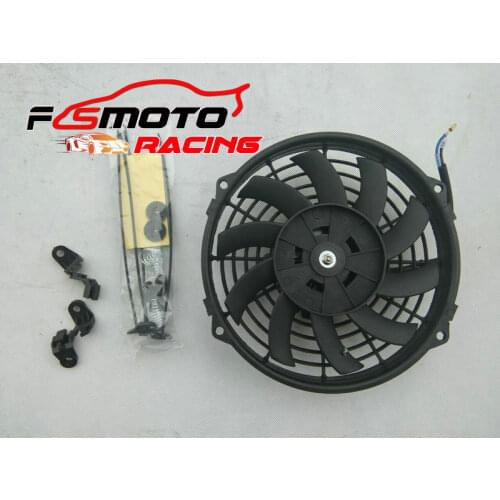 9" inch Universal Electric Radiator Cooling FAN + Mounting Kit New