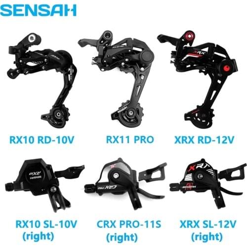 SENSAH MTB Bike Shifter Rear Derailleur RX10 1*10 CRX 1*11 XRX 1*12 speed Groupset parts for xt k7 42t 46t for M6000 M8000 M9100