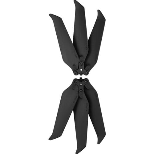 1/2/4 Pairs Nylon Fiber Low-Noise Propellers Three-Blade Props Blade for DJI Mavic 2 Pro Zoom Accessories