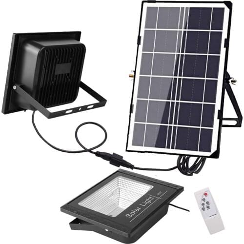 LED Solar Light outdoor lighting of garden security lamp spotlights waterproof Street wall Light solar floodlight split panel