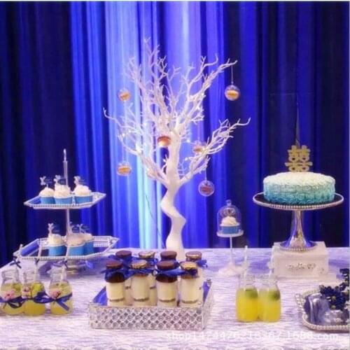 White Gold Silver Black Available 75cm(29.5 in) Wedding Table Decoration Trees For Party Christmas Home Decor Suppliles