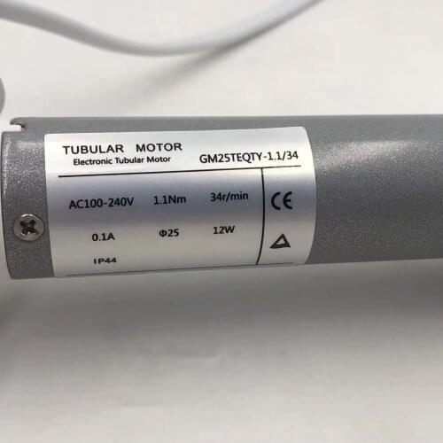 Free Shipping Tuya DM25 Roller Blinds Zebra Blinds Tubular Motor For 38mm Tube RF433MHZ 100V-240V