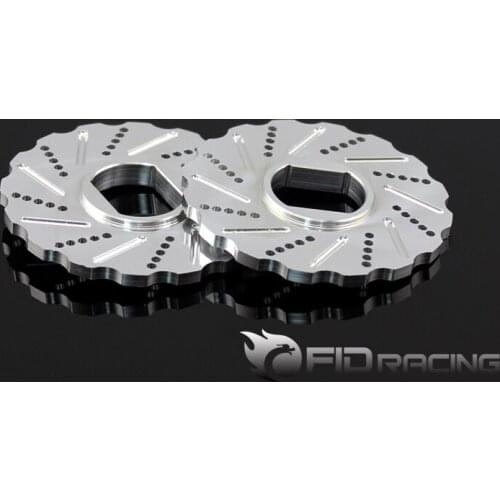 FID RACING 3mm Alloy brake discs for losi 5ive t KM X2 & Losi 5ive-T