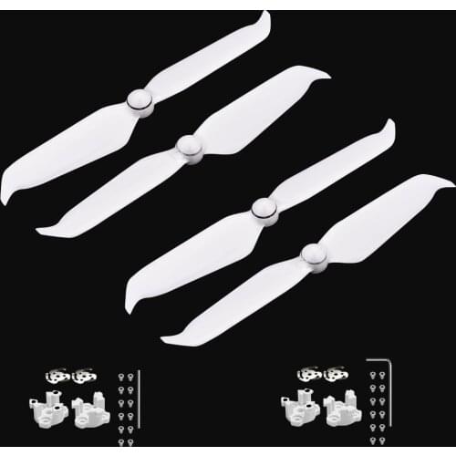 Low Noise Propeller for DJI Phantom 4 v2.0 Advanced Drone 9455S Quick Release Props Blade with Props Mount Spare Parts Wing Fan