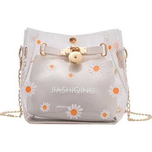 Fashion Bags for Women Crossbody Ladies Designer Bag Purses Hand bag PVC Small Clear Bag Womens Transparent BAG Mini Female pure