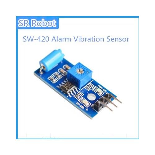 10pcs SW-420 Alarm Vibration Sensor Module Normally Closed Vibration Switch SW420 For Arduino Rapsberry Pie Starter Learing Kit