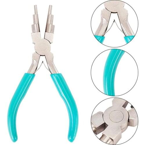 Multi Sized Jewelry Pliers Looping Bailing Making Craft Multipurpose Earrings Jump Rings Making Tool Carbon Steel