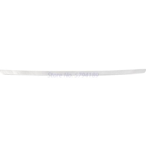 For Kia Sportager 2010-2014 Rear Door Trunk Cover Trim Protector Sticker Stainless Steel Car Accessories