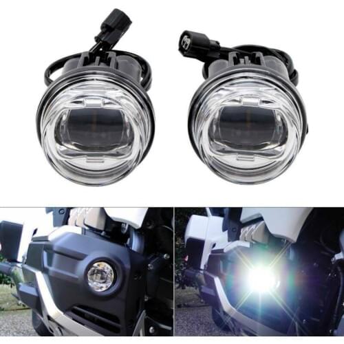 Motorcycle LED Foglights For Honda Goldwing GL1800 2018-2020 2019 ABS Plastic