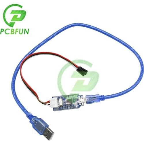 New pcbfun JLink OB ARM Emulator Debugger Programmer Downloader for Replace V8 SWD M74 Support JTAG SWD SWO SW Communication