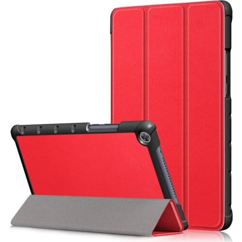 Solid Color case For Huawei Mediapad M5 lite 8.0 JDN2-W09 JDN2-AL00 8" Folding Stand Smart PU leather Cover