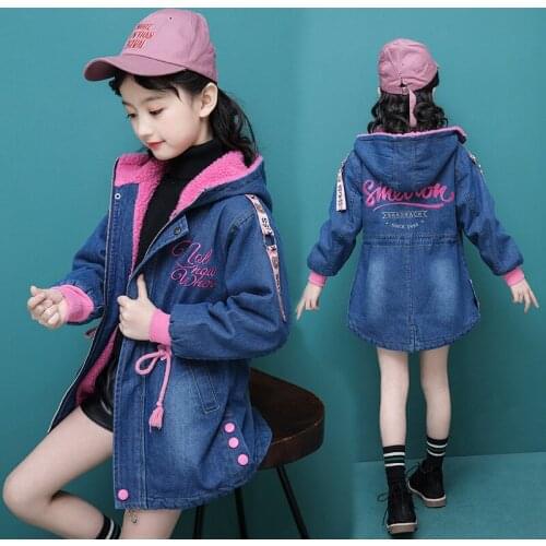 Джинсовые куртки для девочек Pbpxpgd China At AliExpress