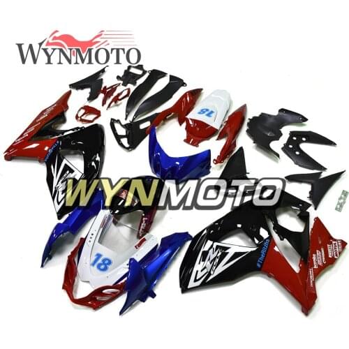 Complete Fairings Kit For GSXR1000 09-16 09 10 11 12 13 14 15 16 K9 Injection Fairings ABS Plastics Bodywork White Blue Red