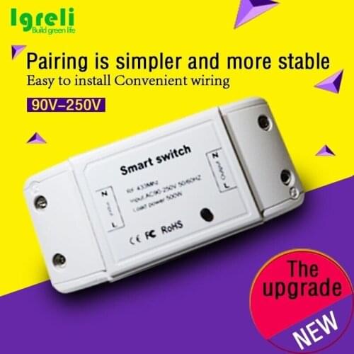 Remote Receiver Control for home light Igreli Wireless Touch Smart Switch Stick Common Home Modification Diy Parts With 433mhz
