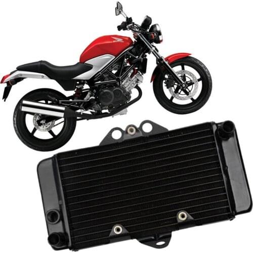 For Honda VTR250 VTR 250 Motorcycle Engine Radiator Aluminium Motor Bike Replace Part Cooling Cooler 19010-KFK-711 1999-2007