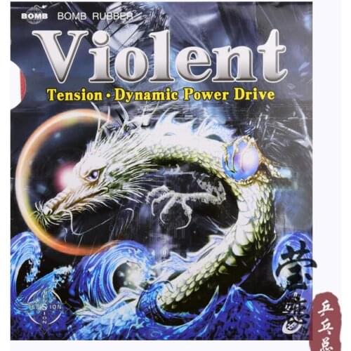 EPOCH BOMB Violent Tension Pips-In Table Tennis Rubber table tennis rackets racquet sports pingpong rubber