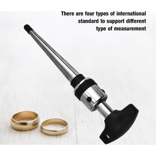 Handheld Ring Expander Enlarging Ring Finger Sizer Adjuster Stretcher Stick Enlarger Mandrel Gauge Tool Jewelry Measuring Tool