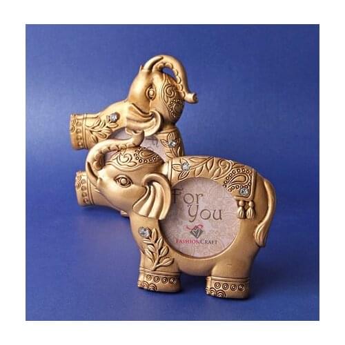 Silicone Mold Wedding Gift Elephant Frame Cute Small Elephant Photos Frames Fondant Molds Moulds Silicone Rubber PRZY 001