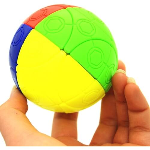 Strange Shape Cube Ball Spanish Sphere Ball Magic Cube Stickerless Speed Puzzle Good Quanlity Cubo Magico Toys For Children Kids