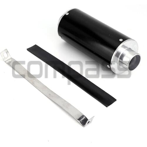28mm Pitbike off-road vehicle exhaust pipe for 50cc 110cc 125cc 140cc off-road motorcycle