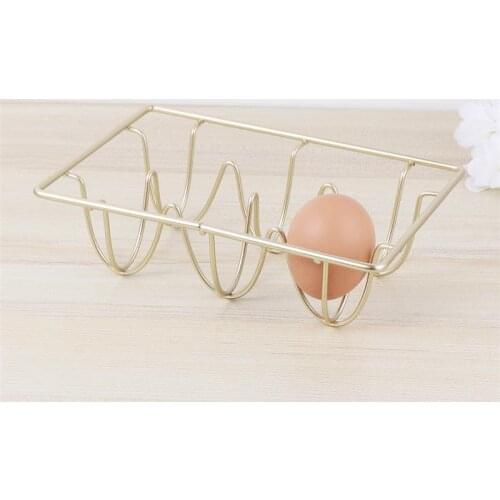 Iron Storage Egg Rack Adornment Refrigerator Dining Room Egg Rack Kitchen Egg Organizer Rack Kitchen Decor Accessories