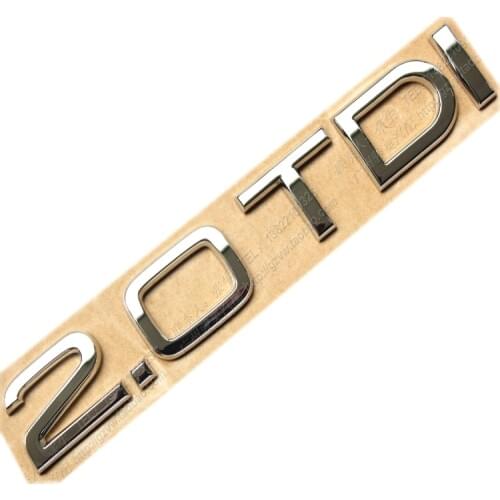 1pc/lot Free Shipping ABS 2.0TDI 3.0TDI Emblem Emblema Badge Sticker Logo