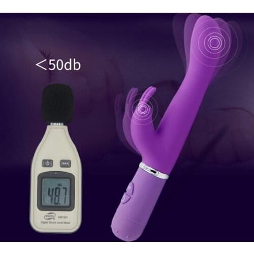 10 Frequency Rabbit G Spot Vibrator Massager Stimumator Adult Sex Toy for Women Couples