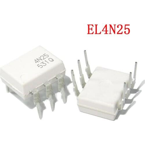 10pcs/lot EL4N25 4N25 DIP-6 New original
