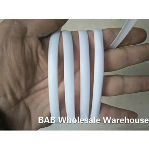 500g white flat synthetic PE rattan weaving material plastic rattan for knit and repair chair table,storage basket,ect