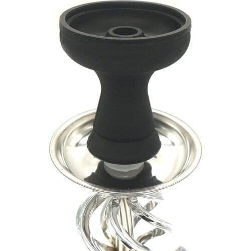 1Pcs Silicone Hookah Bowl Large 1 Hole Shisha Cazoleta Chicha Nargile Accessories OEM Sheesha Narguile Cachimbas Wholesale