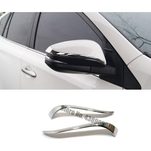 For Toyota Corolla Cross SUV 2020 Accessories ABS Chrome Car side door Rearview mirror decoration strip cover trim Car styling