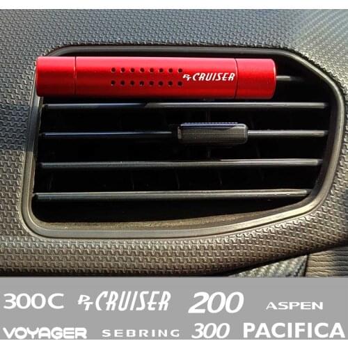 Car Aromatherapy For Chrysler 300 hemi Aspen Crossfire Pacifica PT Cruiser Car Air Freshener Air Outlet Aromatherapy Clip Sticks