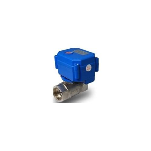 Free Shipping G1/2'' CWX Mini Control SS Ball Valve HAVC,Small Automatic Control Equipment CR03 or CR04 Control AC220V 5PCS