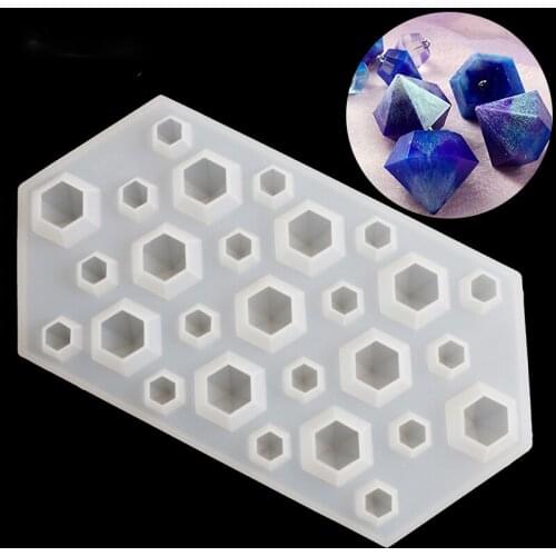 Diamonds Gem Silicone Cool Ice Maker Cube Mold DIY Tray Chocolate Bar Party Mould Crystal Jewerly Molds Tool