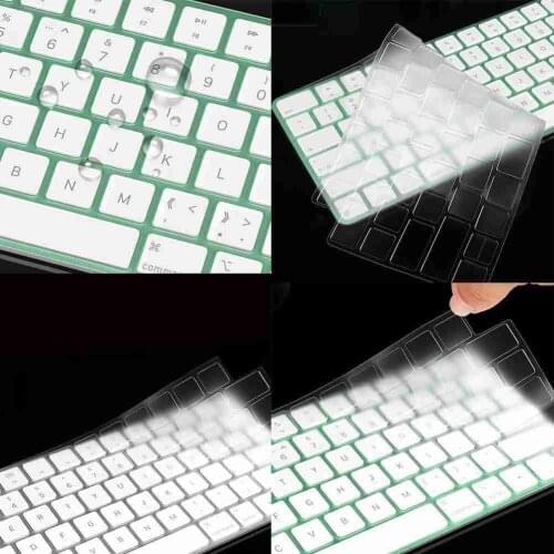 Keyboard Cover For iMac Wireless Numeric Silicone Protector Skin
