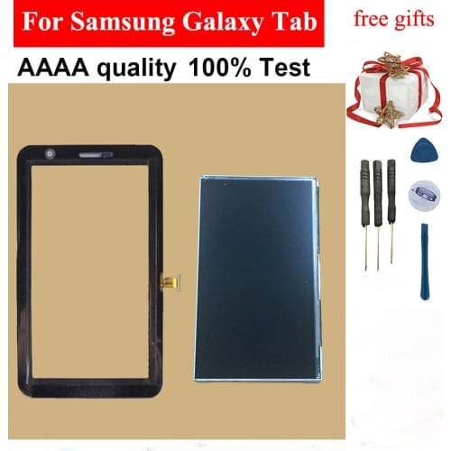 For Samsung Galaxy Tab 7.0 Plus P6200 / P6210 Touch Screen Sensor Digitizer Sensor Glass + LCD Display Screen Panel Monitor