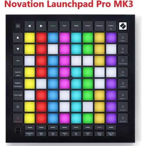 Novation Launchpad Pro MK3 DJ pad beginner grid controller 64 Super-sensitive RGB Pads for DJ stage performance making music