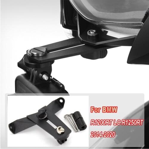 For BMW R1250RT R1250RT R1200RT LC Motorcycle Holder Cam Camera Bracket driving recorder camera CNC aluminum bracket 2014-2020