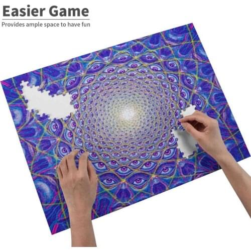 Best Seller Art Visionary Jigsaw Puzzle 500 Pieces Puzzle Game Wooden Educational Toys Tool Tool Alex Grey Tool Stuff Tool Best