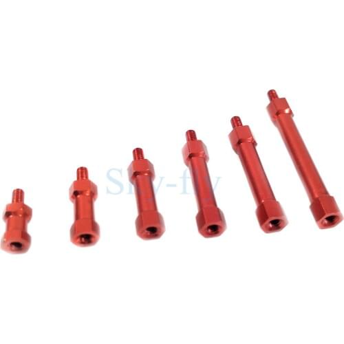 10 pcs/lot Metal Hexagon M3 Aluminum alloy Standoff Stud Parts and Accessories For RC Quadcopter MultiRotor