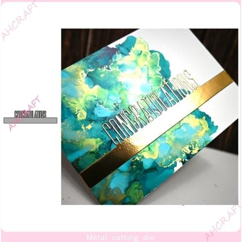 English Words Lace Metal Cutting Dies for DIY Scrapbooking Photo Album Decorative Embossing Paper Card Crafts Die 2021