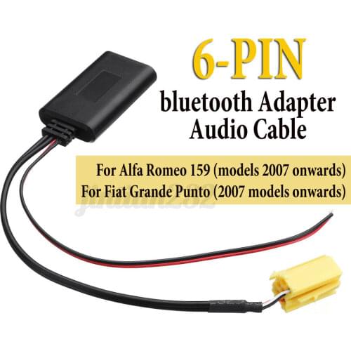 Bluetooth 5.0 Module Cable Aux Adapter For Smart Fortwo 450 451 Roadster Grundig Radio CD 6 8 Pins Mini ISO Connector Plug