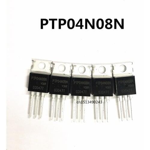 Original 5PCS/lot PTP04N08N 04N08N TO-220