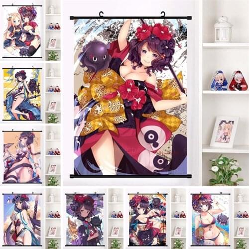 Poster HD Print Decoration Anime Character Canvas Painting Characters Plastic Hanging Scrolls Picture Art Home Living Room Wall