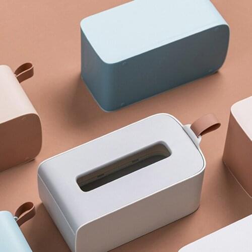 Dropship Simple Drawer Paper Box Home Living Room Creative Paper Drawer Box Tissue Box Coffee Table Remote Control Storage Box