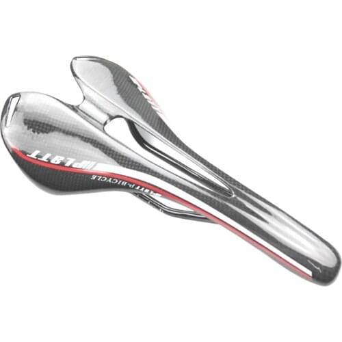PLATT Bike Seat 3K Full Carbon Fiber Hollow Seat Super Light Comfortable Bicycle Seat For Road Bike Mountain Bike Folding Bike